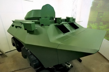 Тренажер бронетранспортера БТР-82А (Внешний вид)